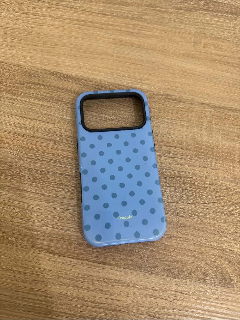 Blue Polka Dot Protective Phone Case